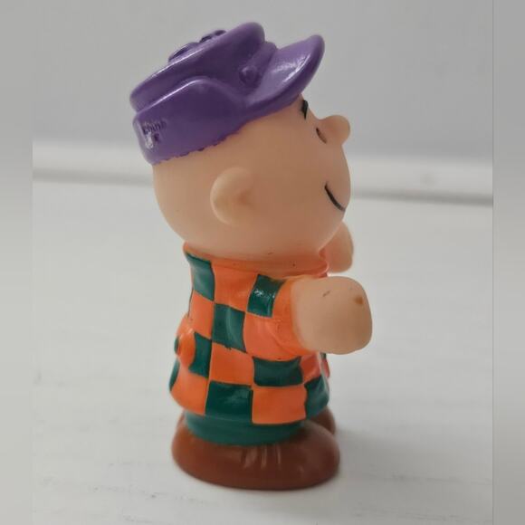 Vintage 1966 Peanuts Charlie‎ Brown PVC Toy Figure ~ United Feature Syndicates - Picture 2 of 7